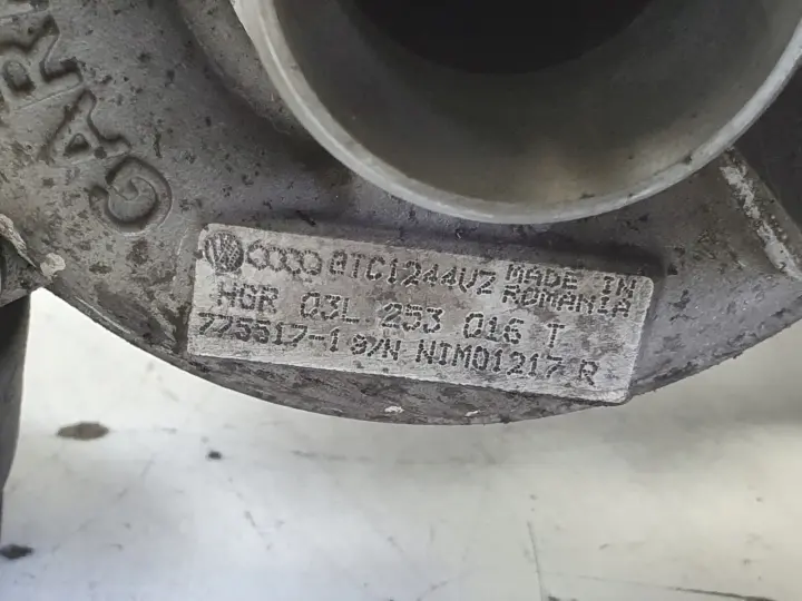 Audi A3 Seat Ibiza IV 1.6 TDI TURBOSPRĘŻARKA turbo 03L253016T CAY