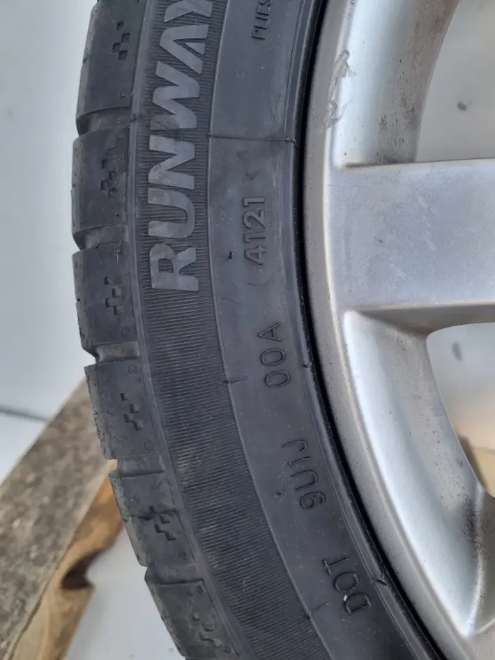 Vw FELGA ALUMINIOWA KOŁO ZAPASOWE zapas R17 5x112 ET54 Runway 225/45 2021R