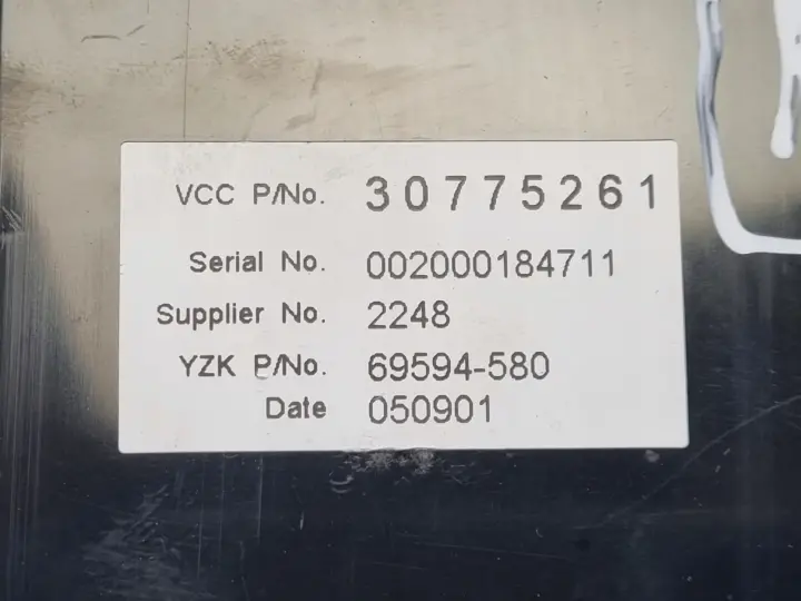 Volvo S40 II V50 C30 EKRAN RADIA Wyświetlacz 30775261