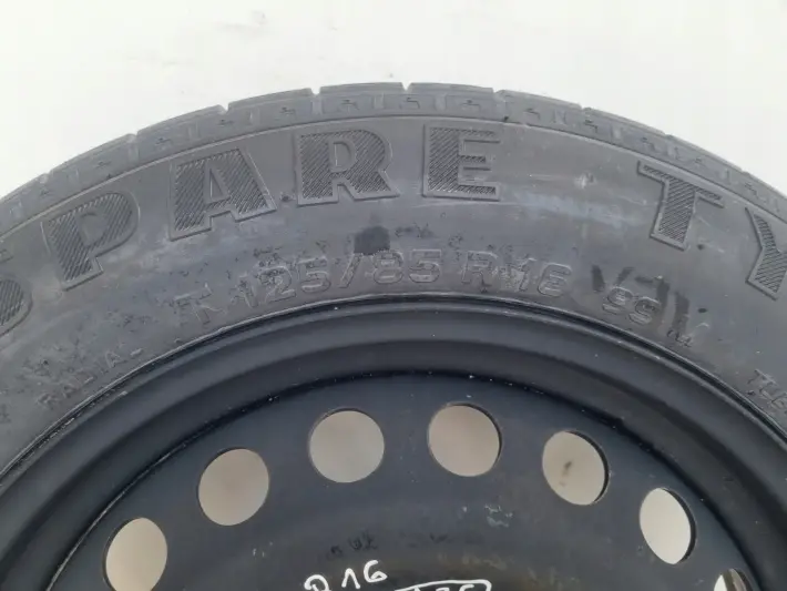 Volvo S40 II V50 C30 KOŁO DOJAZDOWE dojazdówka 125/85 R16 30683913 2160823