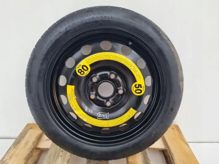 Audi Seat Vw Golf V KOŁO DOJAZDOWE dojazdówka 125/70 R16 1K0601027F 5x112