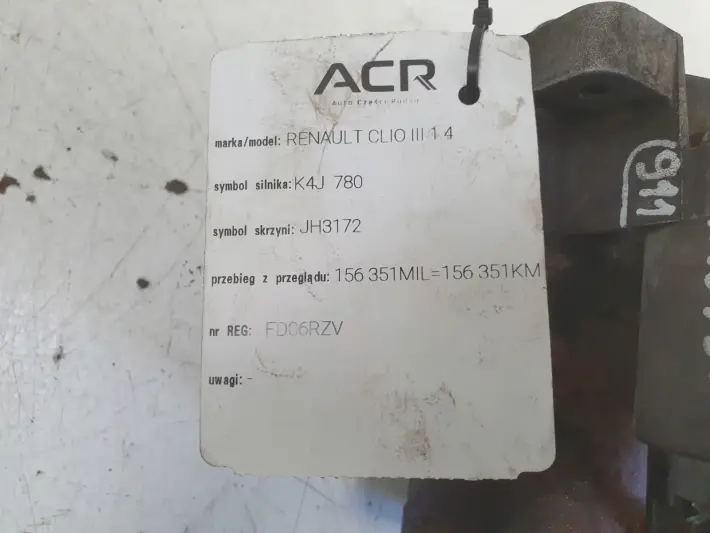 Renault Clio III 1.4 16V ROZRUSZNIK M000T45371ZT