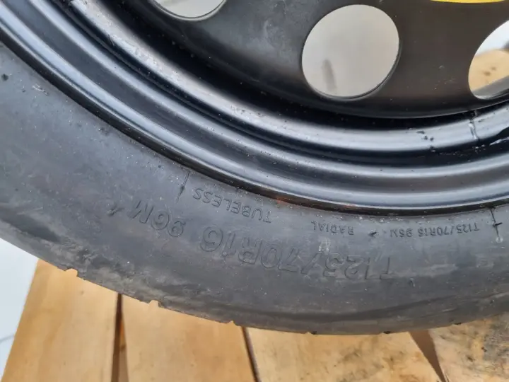Audi Seat Vw Golf V KOŁO DOJAZDOWE dojazdówka 125/70 R16 1K0601027F 5x112