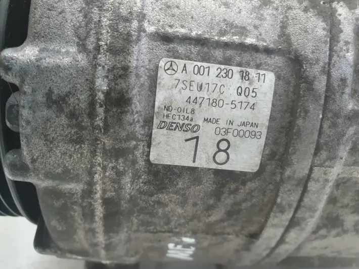 Mercedes SL R230 3.7 B SPRĘŻARKA KLIMATYZACJI A0012301811