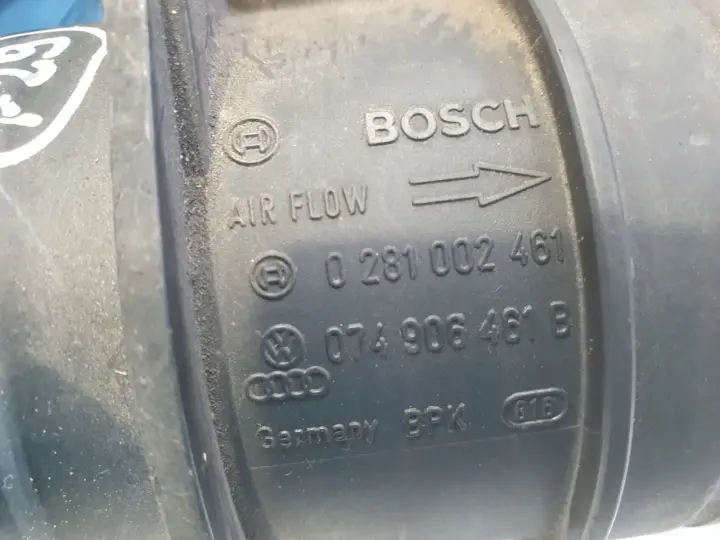 Skoda Octavia II 1.9 TDI PRZEPŁYWOMIERZ POWIETRZA 0281002461 074906461B