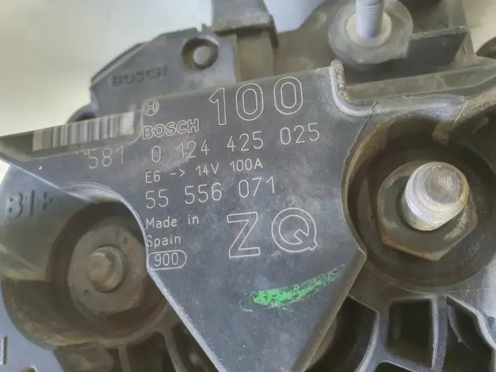 Opel Astra III H 1.8 16V ALTERNATOR 0124425025 bosch 100A