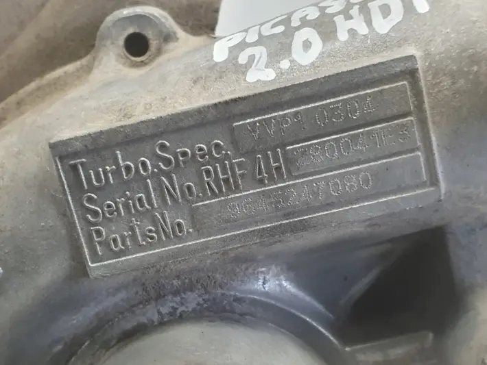Citroen Xsara Picasso 2.0 HDI TURBOSPRĘŻARKA turbo 9645247080