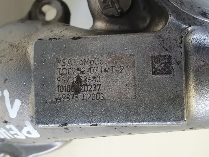 Peugeot 308 I 1.6 HDI TURBOSPRĘŻARKA turbo 9673283680