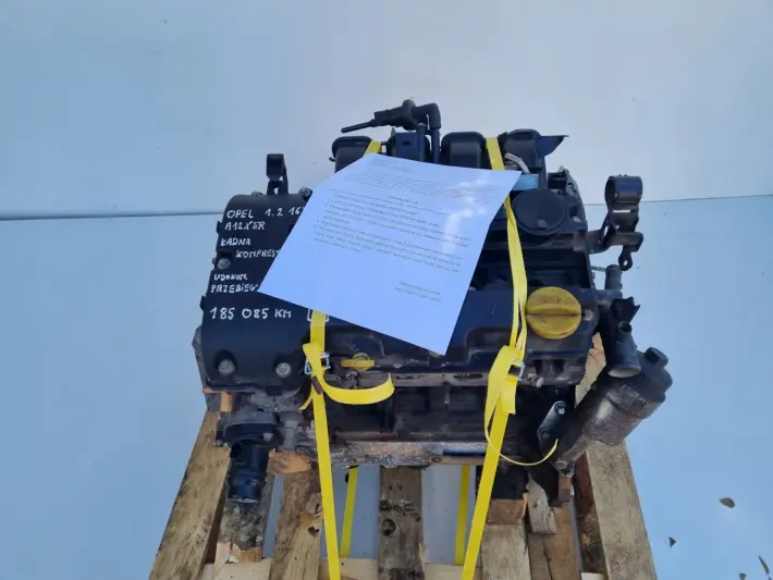 SILNIK KOMPLET Opel Corsa D 1.2 16V 86KM serwisowany 185tyś A12XER