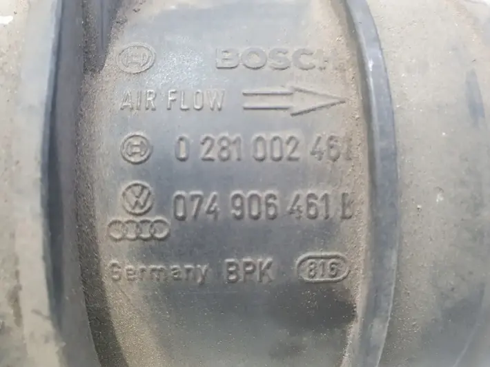 Audi A3 II 8P 1.9 TDI PRZEPŁYWOMIERZ POWIETRZA 0281002461