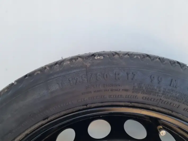 Mercedes CLK W209 KOŁO DOJAZDOWE dojazdówka 125/80 R17 5x112 2094000302
