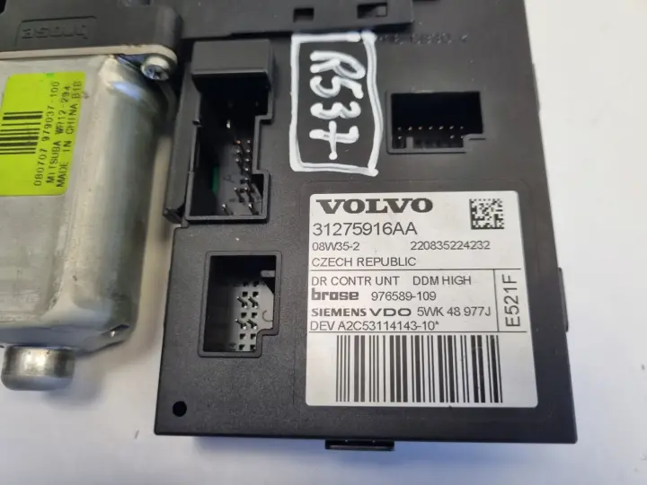 Volvo S40 II V50 C30 SILNICZEK SZYBY lewy przód moduł drzwi 31275916AA
