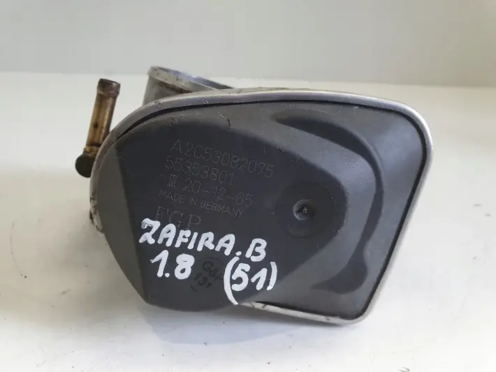 Opel Zafira B 1.8 16V PRZEPUSTNICA 55353801