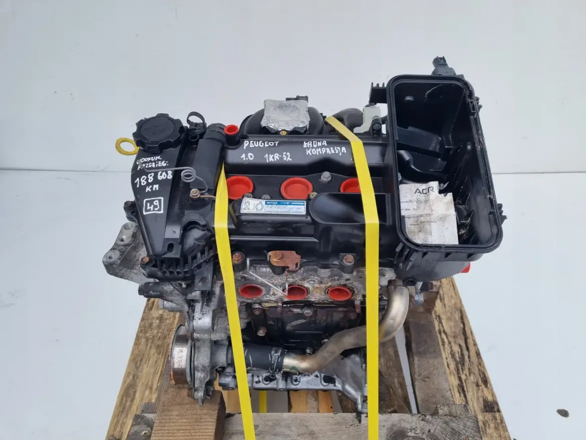 SILNIK KOMPLET Peugeot 107 1.0 12V 68KM udokumentowane 188tyś 1KR 1KR-B52