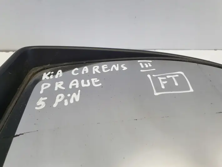 Kia Carens III 06-13r LUSTERKO PRAWE PASAŻERA 5 pin