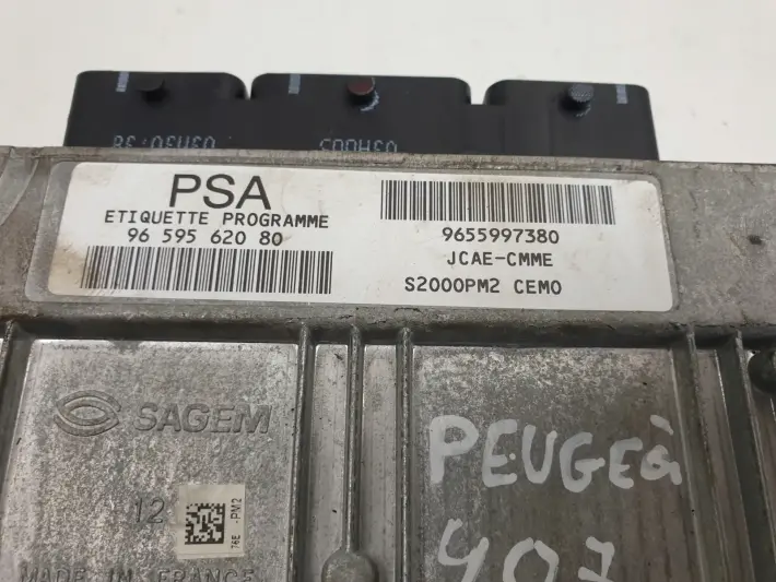 PEUGEOT 407 1.8 16V STEROWNIK SILNIKA 9655997380