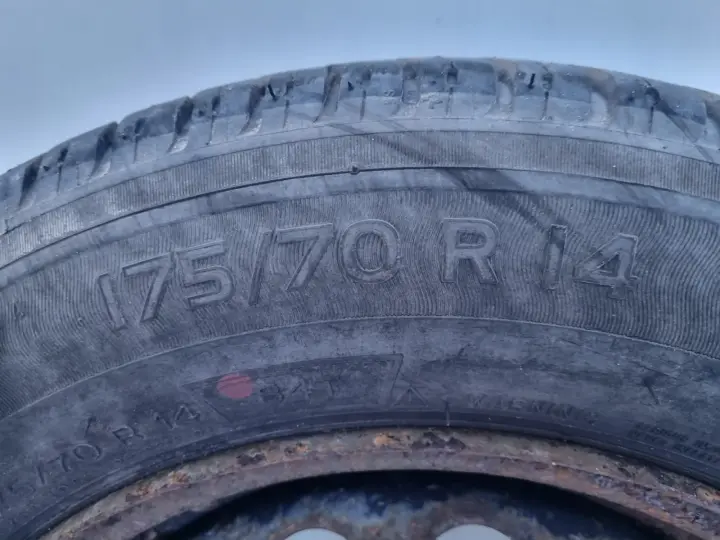 Fiat Fiorino III Qubo Nemo Bipper KOŁO ZAPASOWE Zapas 175/70 R14 4x98