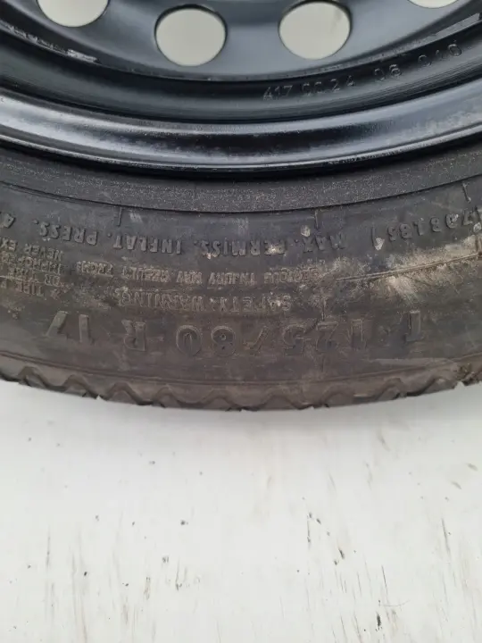 Volvo S80 II V70 III KOŁO DOJAZDOWE dojazdówka 125/80 R17 31302356 2170805