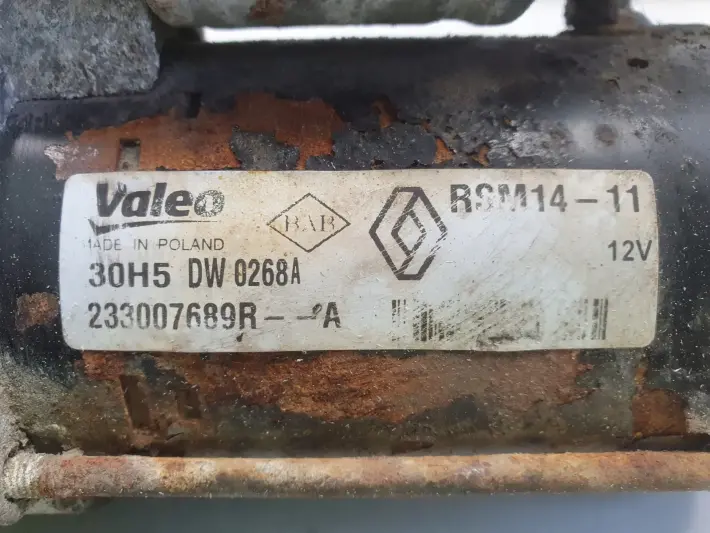 Dacia Duster 1.5 DCi ROZRUSZNIK 233007689R valeo