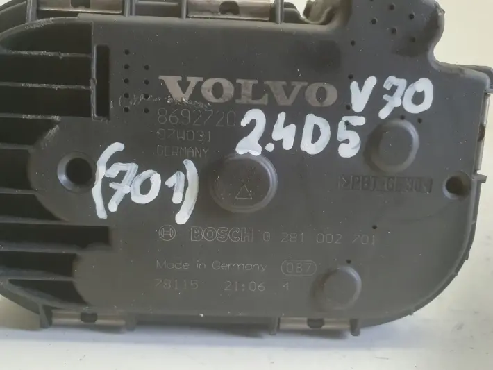 Volvo S60 I V70 II 2.4 D5 PRZEPUSTNICA 8692720 0281002701