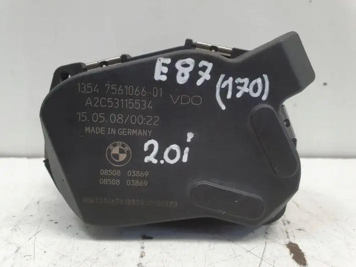 BMW E87 E90 2.0 i PRZEPUSTNICA 7561066