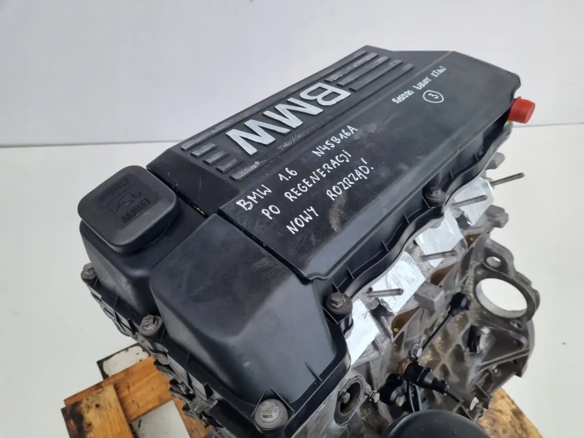 SILNIK BMW E90 E91 E92 1.6 po regeneracji N45B16A
