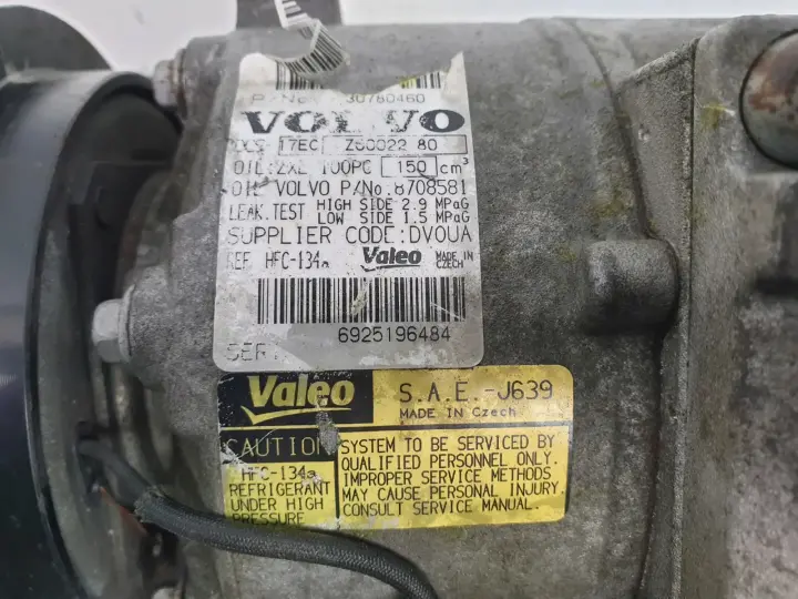 Volvo S80 II 3.2 SPRĘŻARKA KLIMATYZACJI 30780460