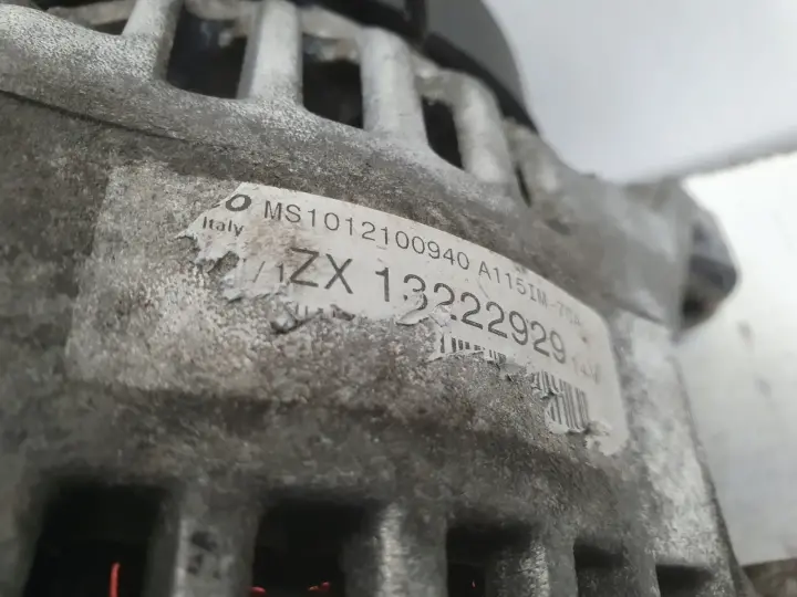 Opel Corsa D 1.2 16V ALTERNATOR denso 70A 13222929