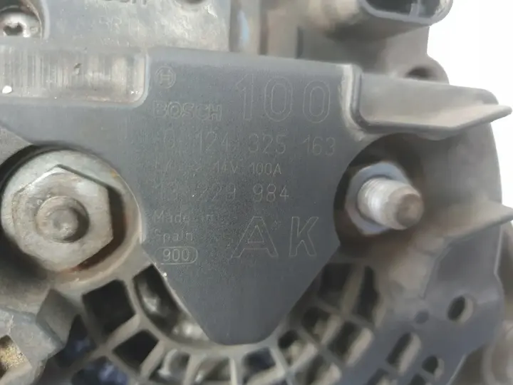 Opel Astra III H 1.8 16V ALTERNATOR 100A bosch 0124325163 AK