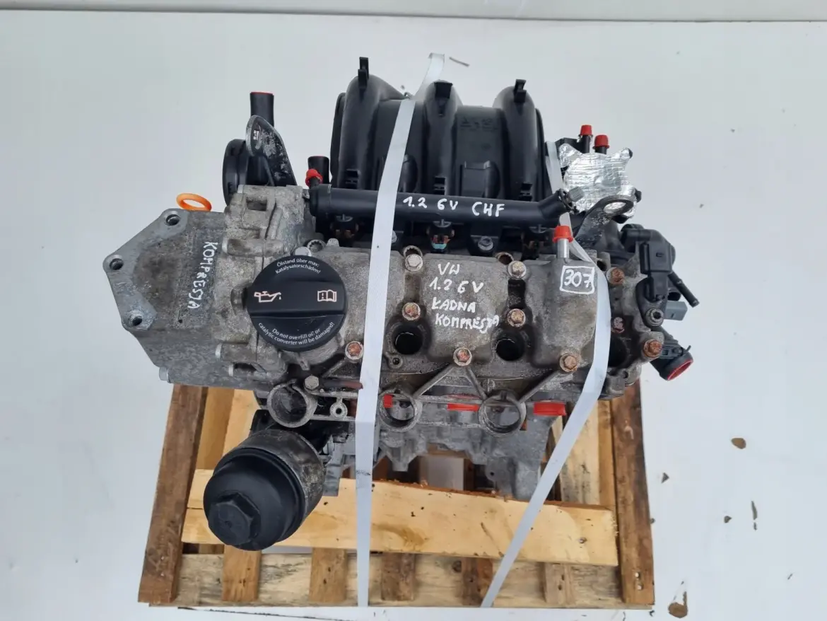 SILNIK VW FOX 1.2 6V 55KM ładna kompresja CHF CHFB BMD
