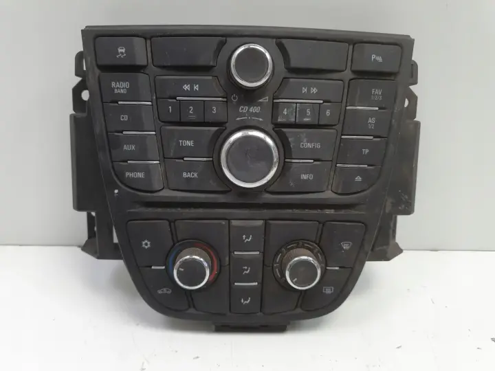 Opel Astra J PANEL STEROWANIA RADIEM panel radia klimatyzacji 13360091