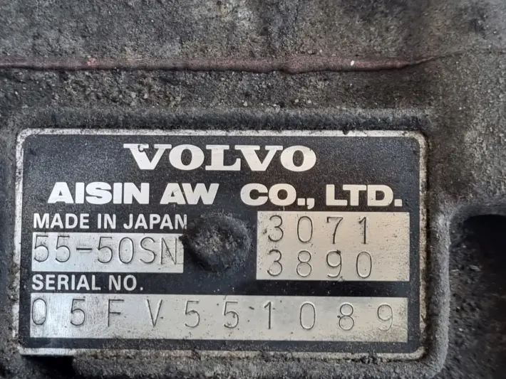 Volvo S60 2.4 D5 AUTOMATYCZNA SKRZYNIA BIEGÓW automat 30713890 55-50SN