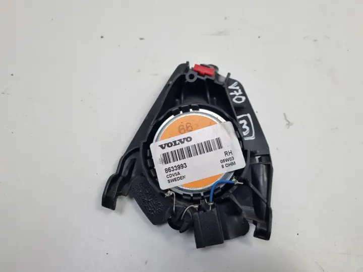 Volvo S60 I XC70 V70 II PRAWY TYLNY GŁOŚNIK Wysokotonowy 8633993