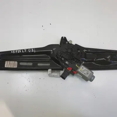 BMW X3 F25 PODNOŚNIK SZYBY lewy tył KIEROWCY mechanizm 7258535