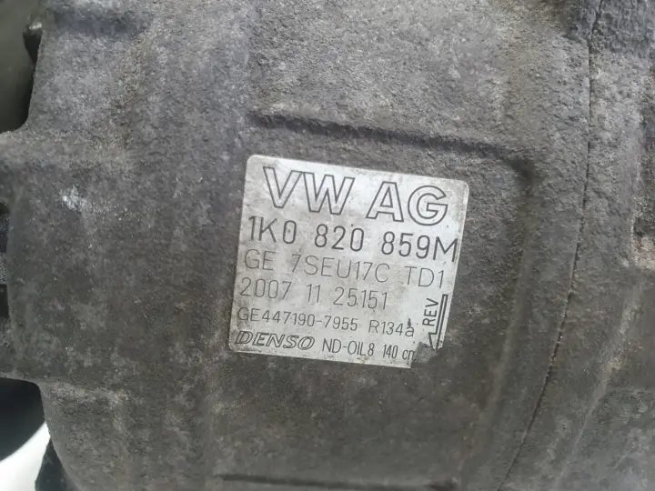 VW Golf V 1.6 FSI SPRĘŻARKA KLIMATYZACJI pompa 1K0820859M