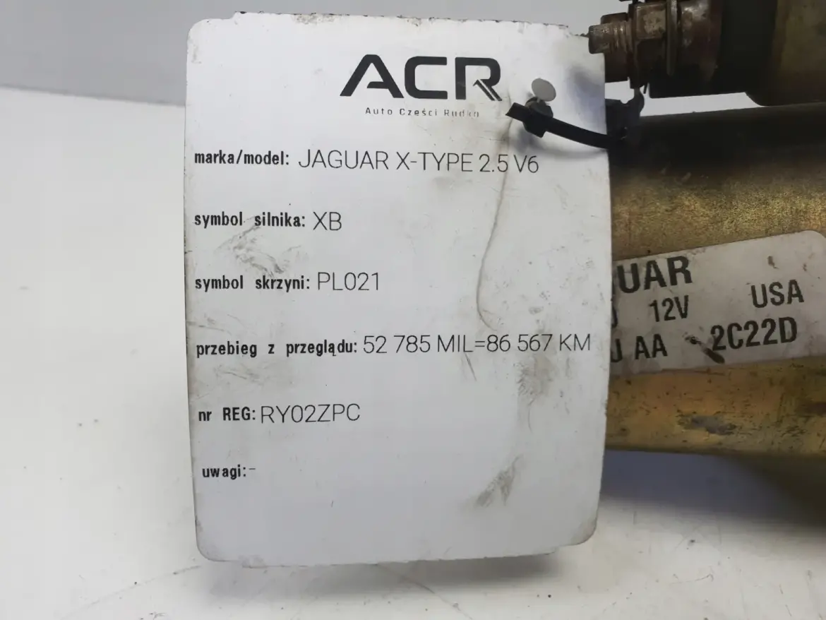 Jaguar X-Type 2.5 V6 ROZRUSZNIK 1X4UAA
