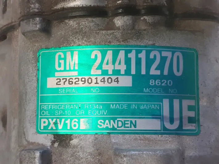 Opel Zafira A 1.8 16V SPRĘŻARKA KLIMATYZACJI pompa 24411270