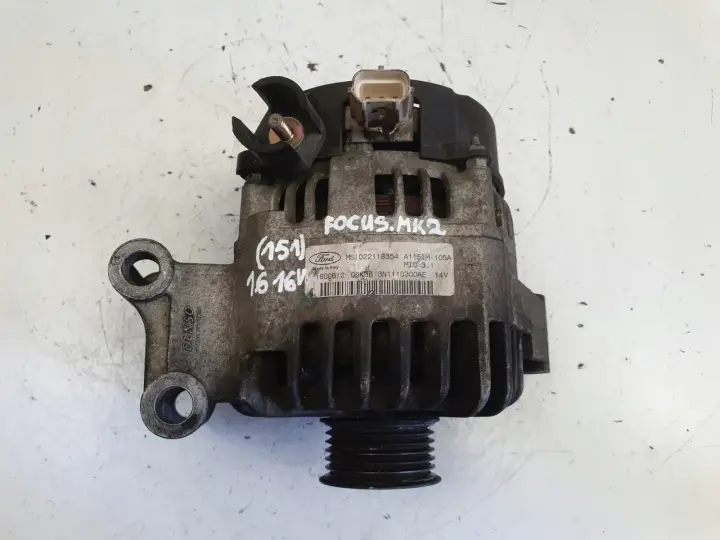 Ford Focus MK2 II 1.6 16V ALTERNATOR MS1022118354 105A