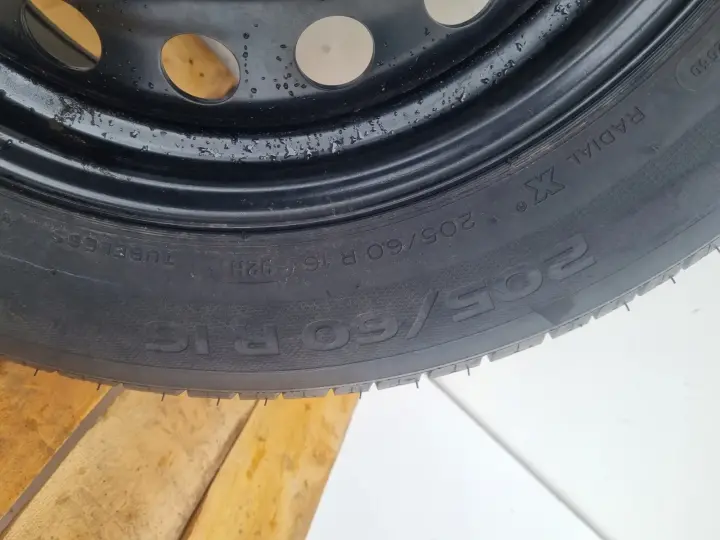 Renault Megane Scenic II KOŁO ZAPASOWE Zapas felga 205/60 R16 4x100 ET49