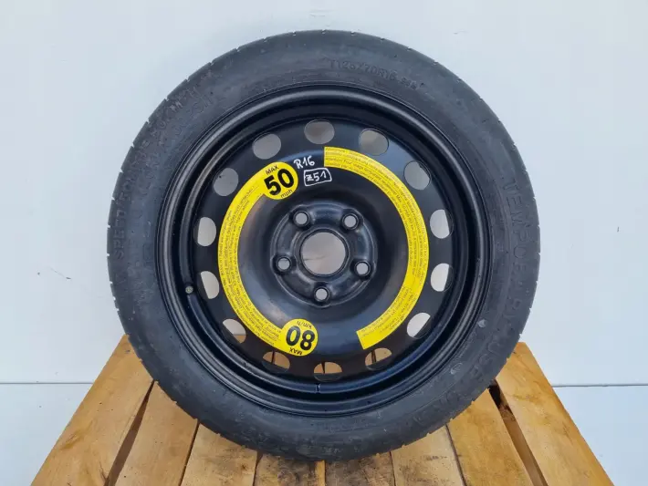 Audi Seat Vw Golf V KOŁO DOJAZDOWE dojazdówka 125/70 R16 1K0601027F 5x112
