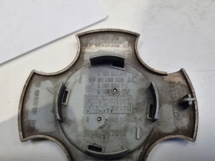 Opel Vauxhall DEKIELEK FELGI Kapsel kołpak 90496305AC 9191533FT 98/99mm