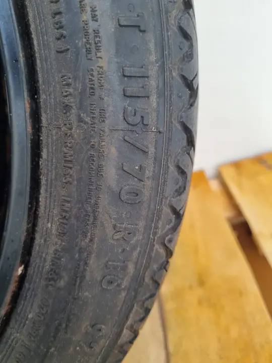 Opel Astra J Zafira C KOŁO DOJAZDOWE dojazdówka 115/70 R16 5x110 2160140