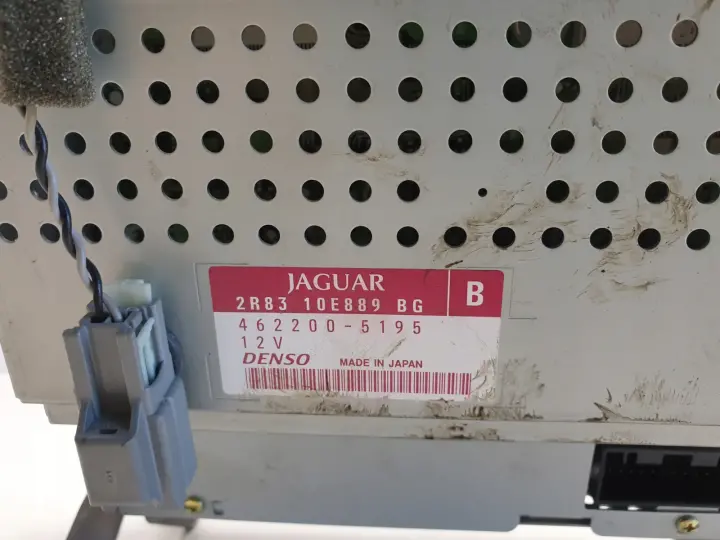 Jaguar S-Type WYŚWIETLACZ RADIA NAWIGACJI Ekran