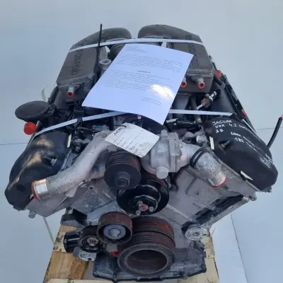 SILNIK Jaguar XKR 4.2 V8 SUPERCHARGED udokumentowane 182tyś AJ34 AJ34-B