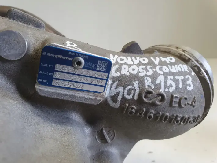 Volvo V40 II 1.5 T TURBOSPRĘŻARKA turbo 31441692