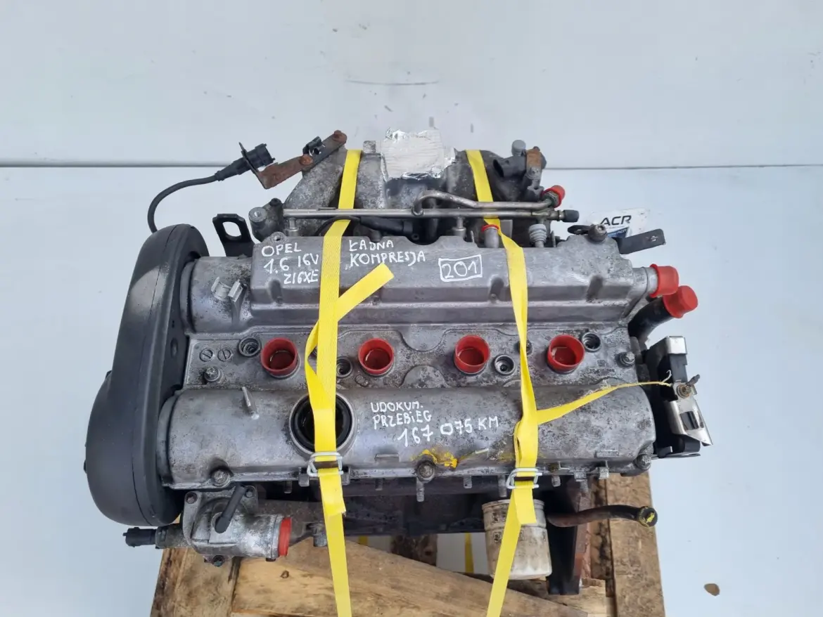 SILNIK KOMPLET Opel Meriva A 1.6 16V 101KM udokumentowane 167tyś Z16XE