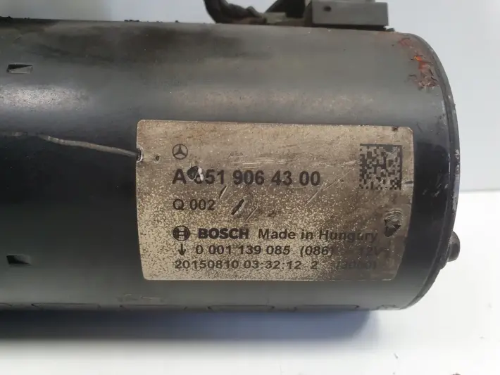 Mercedes W212 W221 2.2 CDI ROZRUSZNIK bosch A6519064300
