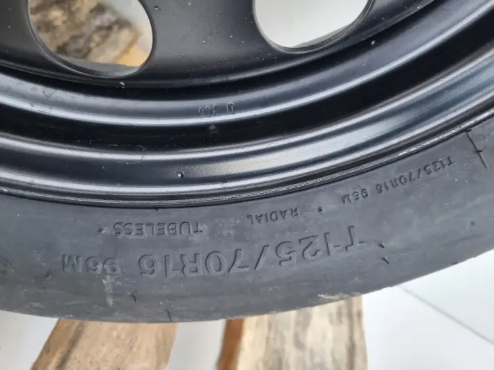 Audi Seat Vw Golf VI KOŁO DOJAZDOWE dojazdówka 125/70 R16 1K0601027S 5x112