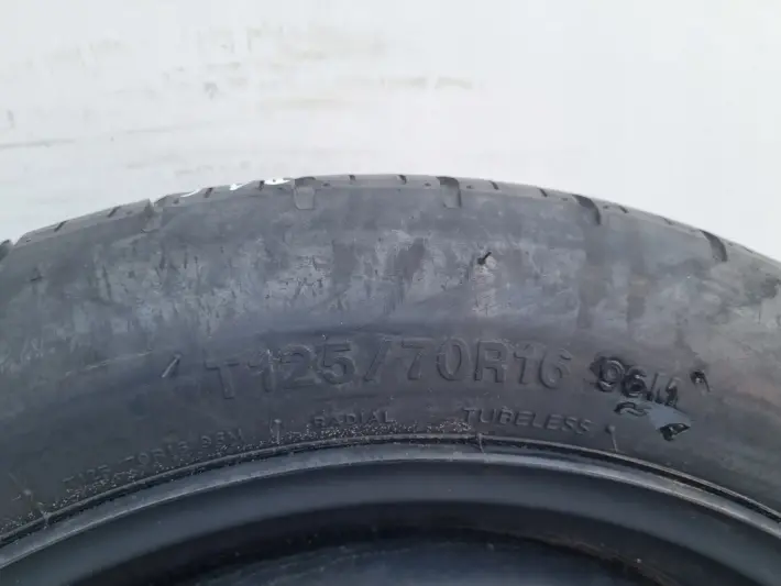 Audi Seat Vw Golf V KOŁO DOJAZDOWE dojazdówka 125/70 R16 1K0601027F 5x112