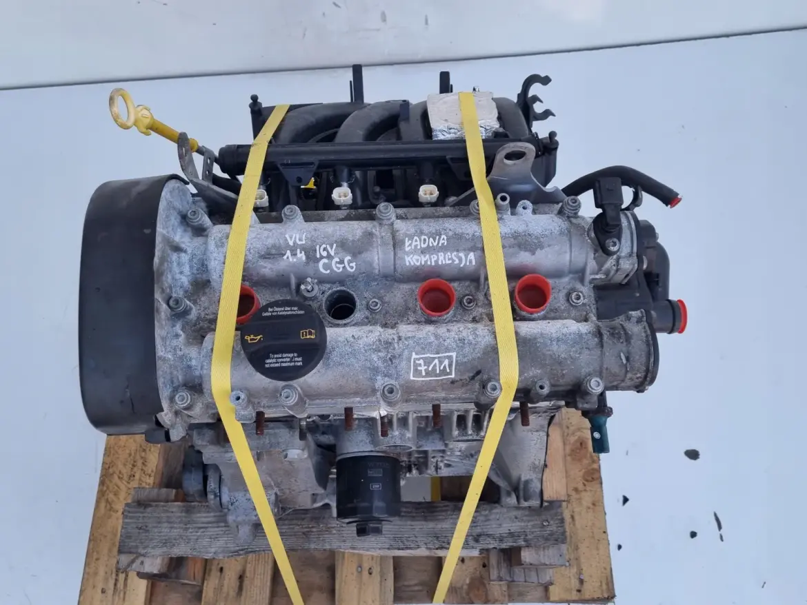 SILNIK KOMPLET VW Polo V 1.4 16V 80KM test CGG CGGA